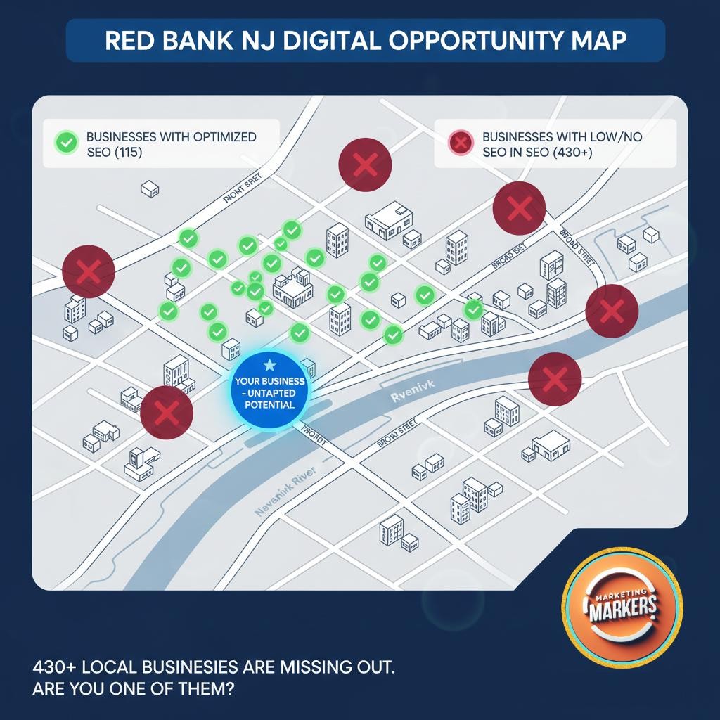 Red Bank NJ Digital Map